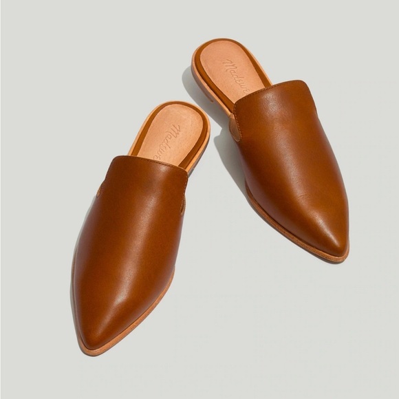 Madewell Shoes - NWOB Madewell Cognac Gemma Mules